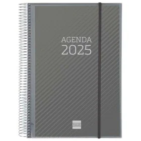 Diary Finocam Grey A4 21 x 29,7 cm 2025 by Finocam, Appointment Books & Planners - Ref: S8437498, Price: 25,51 €, Discount: %