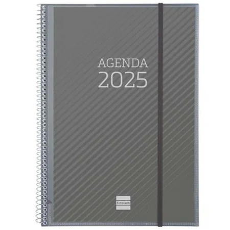 Agenda Finocam Grigio A4 21 x 29,7 cm 2025 di Finocam, Diari per appuntamenti e agende - Rif: S8437500, Prezzo: 15,80 €, Scon...