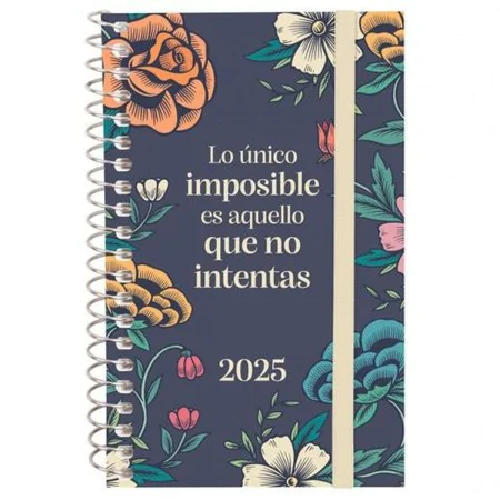 Agenda Finocam DESIGN COLLECTION 7,9 x 12,7 cm 2025 Floreale di Finocam, Diari per appuntamenti e agende - Rif: S8437501, Pre...