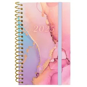 Diary Finocam DESIGN COLLECTION Mini 7,9 x 12,7 cm 2025 Floral by Finocam, Appointment Books & Planners - Ref: S8437502, Pric...