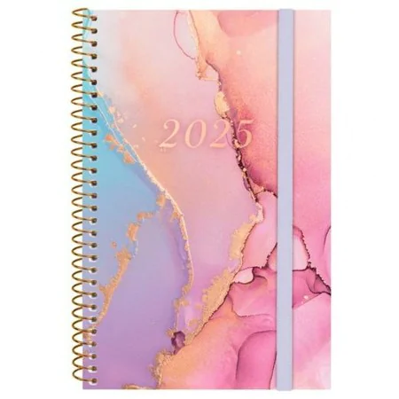 Agenda Finocam DESIGN COLLECTION 11,7 x 18,1 cm 2025 Floral de Finocam, Agendas civils & carnets de RDV - Réf : S8437506, Pri...