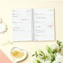 Diary Finocam DESIGN COLLECTION 11,7 x 18,1 cm 2025 Floral by Finocam, Appointment Books & Planners - Ref: S8437507, Price: 8...