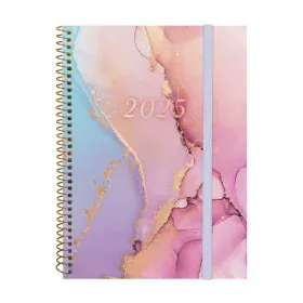 Agenda Finocam DESIGN COLLECTION A5 15,5 x 21,2 cm 2025 Floral de Finocam, Agendas civils & carnets de RDV - Réf : S8437510, ...