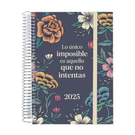 Agenda Finocam DESIGN COLLECTION A5 15,5 x 21,2 cm 2025 Floral de Finocam, Agendas y calendarios - Ref: S8437517, Precio: 14,...