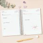 Agenda Finocam DESIGN COLLECTION A5 15,5 x 21,2 cm 2025 Floreale di Finocam, Diari per appuntamenti e agende - Rif: S8437517,...