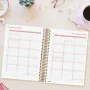 Agenda Finocam DESIGN COLLECTION A5 15,5 x 21,2 cm 2025 Floreale di Finocam, Diari per appuntamenti e agende - Rif: S8437518,...