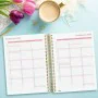 Agenda Finocam DESIGN COLLECTION A5 15,5 x 21,2 cm 2025 Floreale di Finocam, Diari per appuntamenti e agende - Rif: S8437520,...