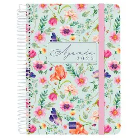 Agenda Finocam CLOE A5 15,5 x 21,2 cm 2025 Floral de Finocam, Agendas civils & carnets de RDV - Réf : S8437521, Prix : 18,71 ...