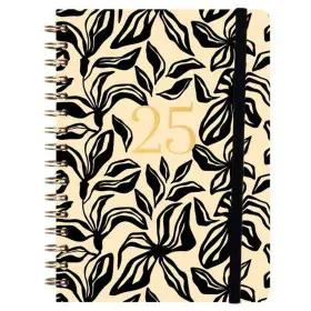 Agenda Finocam YOU A5 15,5 x 21,2 cm 2025 Floral de Finocam, Agendas civils & carnets de RDV - Réf : S8437527, Prix : 10,39 €...