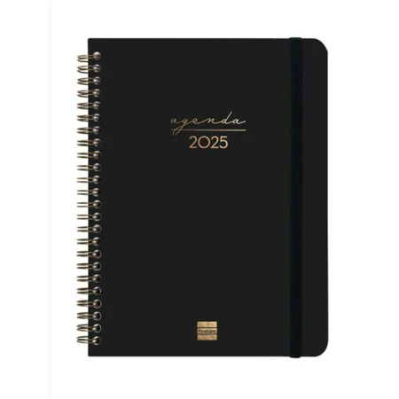 Agenda Finocam ALMA Nero A5 15,5 x 21,2 cm 2025 di Finocam, Diari per appuntamenti e agende - Rif: S8437538, Prezzo: 10,39 €,...