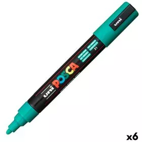 Acrylic paint marker POSCA Emerald Green (6 Units) by POSCA, Fineliners - Ref: S8437643, Price: 19,90 €, Discount: %