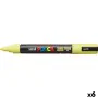 Acrylic paint marker POSCA PC-5M Yellow 1,8-2,5 mm (6 Units) by POSCA, Permanent Markers & Marker Pens - Ref: S8437645, Price...