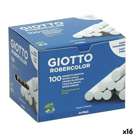 Giz Giotto Robercolor Branco 16 Unidades 100 Peças de Giotto, Gizes - Ref: S8437663, Preço: 92,42 €, Desconto: %