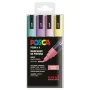 Acryl-Farbstift POSCA PC-5M Kuchen 1,8-2,5 mm 4 Stück von POSCA, Permanent-Marker - Ref: S8437711, Preis: 12,85 €, Rabatt: %