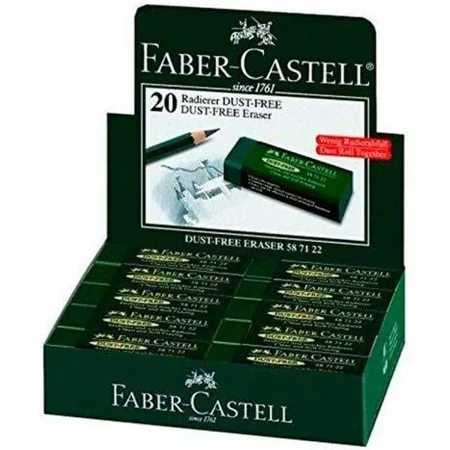 Borracha Faber-Castell Verde (20 Unidades) de Faber-Castell, Corretores e borrachas - Ref: S8437814, Preço: 15,52 €, Desconto: %