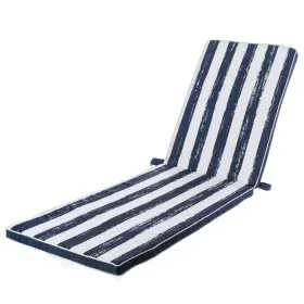 Cushion for lounger 190 x 55 x 4 cm Blue by BigBuy Home, Sunloungers - Ref: S8700030, Price: 69,71 €, Discount: %