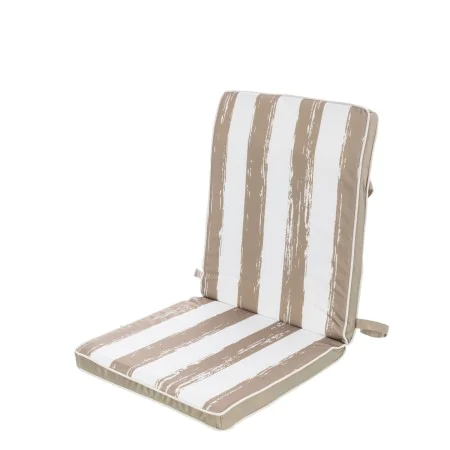 Cojín para sillas Rayas 90 x 40 x 4 cm Beige de BigBuy Home, Sillas - Ref: S8700032, Precio: 28,77 €, Descuento: %