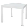 Expandable table Thais 90 x 90 x 74 cm Aluminium by BigBuy Home, Dining Tables - Ref: S8700049, Price: 311,02 €, Discount: %