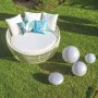 Sun-lounger Dido 160 x 160 x 76 cm Circular White by BigBuy Garden, Sunloungers - Ref: S8700071, Price: 802,36 €, Discount: %