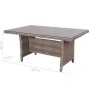 Dining Table Patsy 160 x 100 x 75 cm Crystal Rattan by BigBuy Home, Dining Tables - Ref: S8700077, Price: 353,93 €, Discount: %