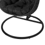 Sedia a Dondolo Dido 190 x 95 x 95 cm Nero Rattan di BigBuy Home, Poltrone - Rif: S8700081, Prezzo: 492,06 €, Sconto: %