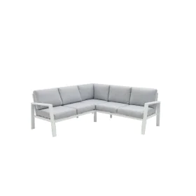 Garden sofa Thais 195 x 195 x 73,6 cm Aluminium by BigBuy Home, Sofas - Ref: S8700108, Price: 852,58 €, Discount: %