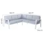 Gartenbank Thais 195 x 195 x 73,6 cm Aluminium von BigBuy Home, Sofas - Ref: S8700108, Preis: 852,58 €, Rabatt: %