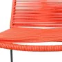 Garden chair Antea 57 x 61 x 90 cm Red Rope by BigBuy Home, Garden Dining Chairs - Ref: S8700114, Price: 62,35 €, Discount: %