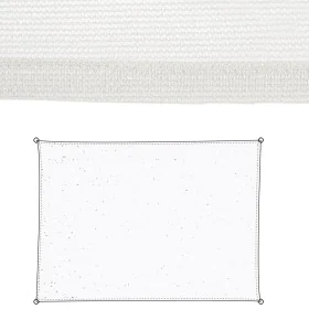 Tissu 3 x 4 m Auvent 300 x 400 x 0,5 cm Polyéthylène Blanc de BigBuy Home, Voiles d'ombrage - Réf : S8700121, Prix : 41,87 €,...