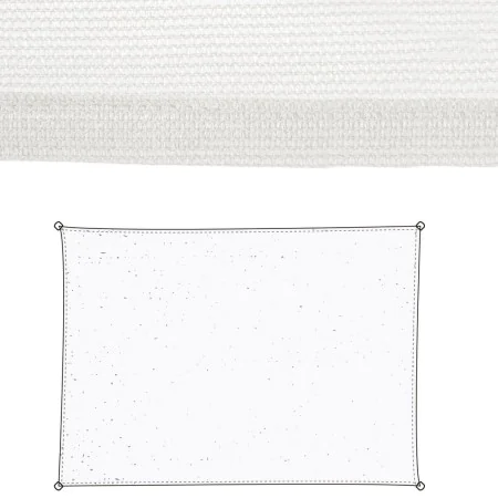 Tissu 3 x 4 m Auvent 300 x 400 x 0,5 cm Polyéthylène Blanc de BigBuy Home, Voiles d'ombrage - Réf : S8700121, Prix : 41,87 €,...