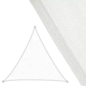 Voiles d'ombrage Auvent 3,5 x 3,5 m Blanc Polyéthylène 350 x 350 x 0,5 cm de BigBuy Home, Voiles d'ombrage - Réf : S8700123, ...