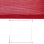 Voiles d'ombrage Auvent Cerise Polyéthylène 500 x 500 x 0,5 cm de BigBuy Home, Voiles d'ombrage - Réf : S8700132, Prix : 82,1...