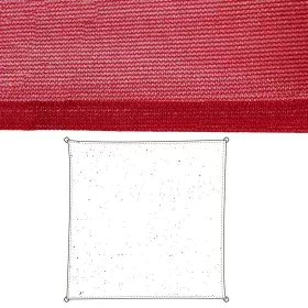 Sonnensegel Markise Cerise Polyäthylen 500 x 500 x 0,5 cm von BigBuy Home, Sonnensegel - Ref: S8700132, Preis: 82,18 €, Rabat...