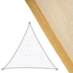 Vele parasole Tenda 3,5 x 3,5 m Beige Polietilene 350 x 350 x 0,5 cm di BigBuy Home, Vele parasole - Rif: S8700140, Prezzo: 3...