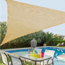 Voiles d'ombrage Auvent 3,5 x 3,5 m Chocolat Polyéthylène 350 x 350 x 0,5 cm de BigBuy Home, Voiles d'ombrage - Réf : S870015...