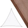 Voiles d'ombrage Auvent 3,5 x 3,5 m Chocolat Polyéthylène 350 x 350 x 0,5 cm de BigBuy Home, Voiles d'ombrage - Réf : S870015...