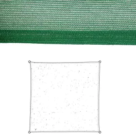 Toldos de vela Toldo Verde Polietileno 300 x 300 x 0,5 cm de BigBuy Home, Toldos de vela - Ref: S8700153, Preço: 39,65 €, Des...