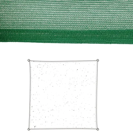 Toldos de vela Toldo Verde Polietileno 300 x 300 x 0,5 cm de BigBuy Home, Toldos de vela - Ref: S8700153, Preço: 39,65 €, Des...