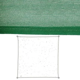 Shade Sails Awning Green Polyethylene 500 x 500 x 0,5 cm by BigBuy Home, Shade Sails - Ref: S8700154, Price: 82,18 €, Discoun...