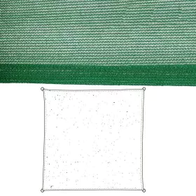 Shade Sails Awning Green Polyethylene 500 x 500 x 0,5 cm by BigBuy Home, Shade Sails - Ref: S8700154, Price: 85,80 €, Discoun...