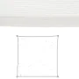 Voiles d'ombrage Auvent 3 x 3 m Blanc Polyéthylène 300 x 300 x 0,5 cm de BigBuy Home, Voiles d'ombrage - Réf : S8700165, Prix...