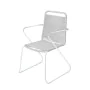 Chaise de jardin Antea 57 x 65,5 x 90 cm Corde Gris clair de BigBuy Home, Chaises de table de jardin - Réf : S8700167, Prix :...