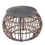 Side table Ariki 50 x 50 x 34 cm synthetic rattan Steel by BigBuy Home, Side Tables - Ref: S8700170, Price: 119,27 €, Discoun...