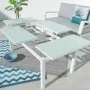 Table de Salle à Manger Agnes 120 x 60 x 48,5 cm Aluminium de BigBuy Home, Tables de jardin - Réf : S8700172, Prix : 241,01 €...