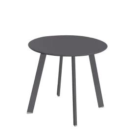 Table d'appoint Marzia 50 x 50 x 44 cm Acier Graphite de BigBuy Home, Tables de service - Réf : S8700176, Prix : 41,87 €, Rem...