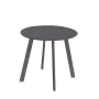 Side table Marzia 50 x 50 x 44 cm Steel Graphite by BigBuy Home, Side Tables - Ref: S8700176, Price: 42,19 €, Discount: %