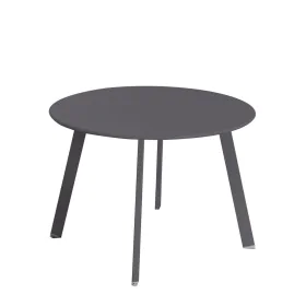 Side table Marzia 60 x 60 x 42 cm Steel Graphite by BigBuy Home, Side Tables - Ref: S8700186, Price: 53,98 €, Discount: %