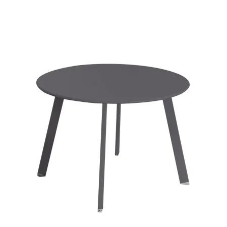 Table d'appoint Marzia 60 x 60 x 42 cm Acier Graphite de BigBuy Home, Tables de service - Réf : S8700186, Prix : 54,40 €, Rem...