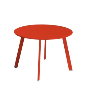 Mesa de apoio Marzia 60 x 60 x 42 cm Vermelho Aço de BigBuy Home, Mesas auxiliares - Ref: S8700187, Preço: 53,98 €, Desconto: %