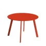 Mesa auxiliar Marzia 60 x 60 x 42 cm Rojo Acero de BigBuy Home, Mesas auxiliares - Ref: S8700187, Precio: 53,98 €, Descuento: %